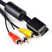Câbles RCA 1,8 m, câble AV pour Sony PS2 Playstation 3 VGA RCA