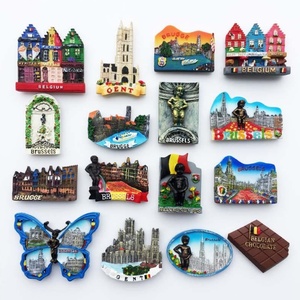 Custom logo Promotional Magnetic Fridge 3D Personalized Resin Country Citie Souvenir Fridge Magnet Polyresin Refrigerator Magnet - Product Image 1
