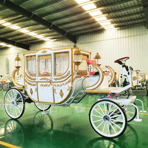 Chariot Électrique Royal Personnalisé Style Princesse Design Rétro 4 Roues pour Usage Commercial Extérieur et Divertissement - Product Image 6