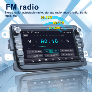 Radio Reproductor Android de 8 Pulgadas para Renault <span class=keywords><strong>Sandero</strong></span>/Duster/Logan/Dokker/Dacia con GPS, Wifi, FM, Carplay y 7 <span class=keywords><strong>Colores</strong></span> de Luz, Estéreo para Auto - Product Image 4