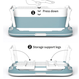 1.3m <span class=keywords><strong>pieghevole</strong></span> addensare sicurezza vasca da bagno per adulti vasca da bagno portatile in plastica per uso domestico piscina per bambini - Product Image 4