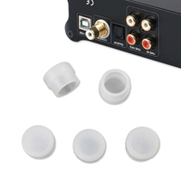 Port d'amplificateur de puissance caoutchouc caoutchouc Rca couvercle anti-poussière Rca bouchon anti-poussière en caoutchouc bouchon bouchon anti-poussière Rca
