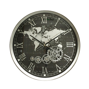 Di lusso <span class=keywords><strong>80</strong></span> <span class=keywords><strong>cm</strong></span> in metallo ingranaggio mobile <span class=keywords><strong>orologio</strong></span> <span class=keywords><strong>da</strong></span> <span class=keywords><strong>parete</strong></span> Oversize moderno industriale decorativo ago meccanico per soggiorno in ferro - Product Image 5