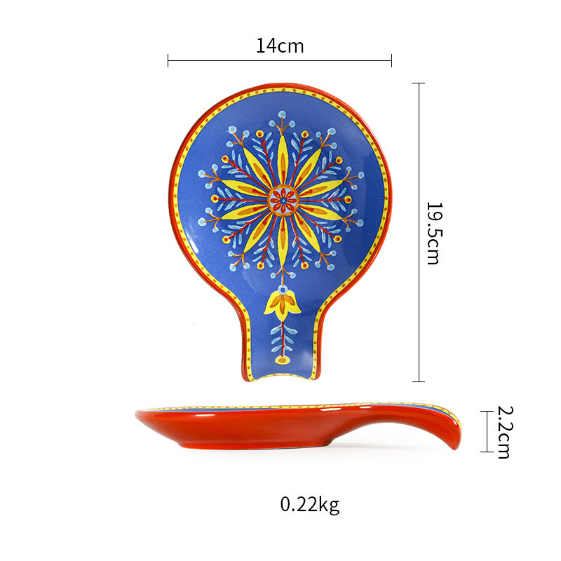 Plat en forme de cuillère de 5,5 pouces
