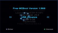 FreeMcBoot FMCB PS2 Carte mémoire 64 Mo pour Sony Playstation 2 PS2