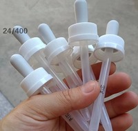 24-400 Flacon d'huile liquides Pippete bouchon gradué Pipette huiles pour cuticules résistant aux enfants Crc compte-gouttes supérieur sûr pour enfants