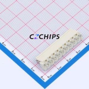 BX-VH3.96-10PZZ-GW Wire-to-Board Pin Header Through hole Component (THT),P=3.96mm Connector 1x10P 3.96mm Through Hole VH - Product Image 2