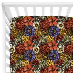 Qingli OEM personalizado Casual Floral hoja <span class=keywords><strong>de</strong></span> bambú tela <span class=keywords><strong>cuna</strong></span> <span class=keywords><strong>de</strong></span> Bebé Ropa <span class=keywords><strong>de</strong></span> cama estilo Casual personalizable <span class=keywords><strong>cuna</strong></span> <span class=keywords><strong>de</strong></span> bebé hoja - Product Image 1