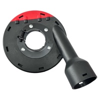 Cache-poussière de meuleuse d'angle universel de type 115 pour le meulage de surface, le travail de la pierre à béton et le dépoussiéreur professionnel.