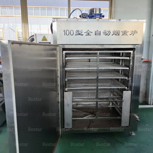 Four <span class=keywords><strong>de</strong></span> fumage professionnel chaud et froid pour poisson, viande séchée, saucisses, hot-dogs et poitrines <span class=keywords><strong>de</strong></span> poulet - Product Image 3