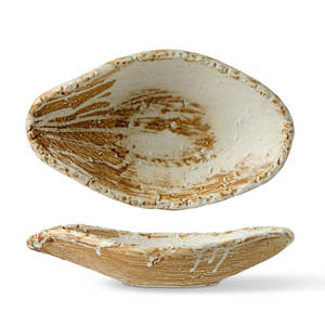 بيع بالجملة من المصنع أطباق قوارب خزفية غير منتظمة يابانية وسوشي بورسلين لمطعم الفندق - Product Image 2