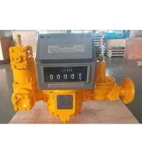 Pengukur aliran FMC 4 inci meteran aliran Digital kualitas tinggi meteran aliran bahan bakar PD Rotary Vane meteran aliran dengan Printer