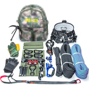 Kit de Trabajo para Escalada, Edición Estándar, Edición Deluxe, Multicolor, Equipo de Seguridad de Grado Industrial, Juego de Cuerdas para Escalada en Roca - Product Image 1