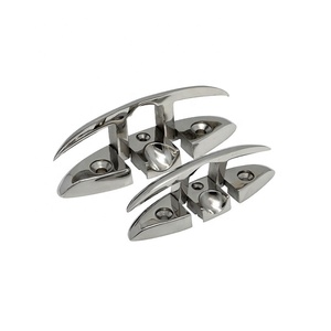 En stock Taquet de corde de pont pliant en acier inoxydable 316 de 5 pouces pour bateau - Product Image 6