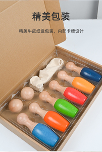 Lawn Bowling Games Wooden Backyard <strong>Skittles</strong> Yard Game Set with 10 Pins 3 Balls - Product Image 3