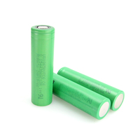 Baterai Lithium Ion Silinder Isi Ulang EU stock VTC6 3.7V 3000mAh 15A 18650 Flat Top dengan Katoda LiNiMnCoO2, 500 Siklus untuk Sepeda Listrik