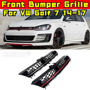 Kit carrosserie pour Volkswagen Golf 7 GTI GTD 2014-2017, calandre de pare-chocs, grilles de course, bandes décoratives, calandre avant, extérieur - Product Image 1