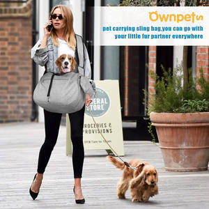 Free sample Wholesale <b>Pet</b> Hand Free Sling <b>Bag</b> Dog and Cat Backpack for Travel - Product Image 2