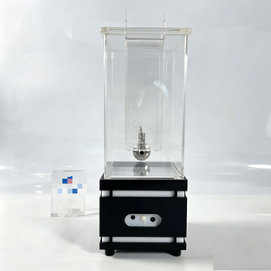 Premium Custom Clear Square LED Lit 2 Gal Acrylic <b>Drink</b> Dispenser For Bar Counter Commercial Party Display - Product Image 1