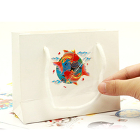 Tailles personnalisées et logos étiquettes en cristal boîtes de thé boîtes cadeaux et autres autocollants adhésifs feuille métallique estampage impression étanche