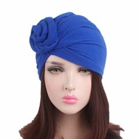 Nuevo Gorro para Adultos, Gorro de Dormir con Nudo Trenzado Estilo Indio para Mujer
