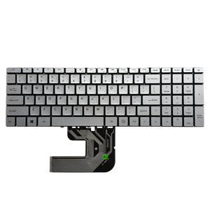 Tastiera per laptop in inglese americano per <span class=keywords><strong>Hometech</strong></span> Alfa 150P X317A Nuova tastiera color argento - Product Image 1