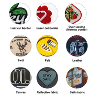 Personnalisez votre propre patch brodé, badge brodé à coudre ou à thermocoller, patch brodé personnalisé pour vêtements et casquettes
