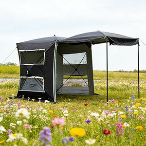 Tente latérale de camping-car à structure stabilisée, vente chaude, directement de l'usine, portable pour activités de camping en extérieur - Product Image 3