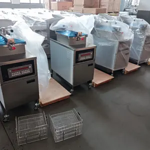 CE Chicken Fryer Machine/broasted Chicken Pressure Fryer /fried Chicken Fryer For KFC Chicken With Oil Filter System 24L