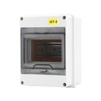 Boîtier de distribution extérieur étanche HT IP65 63A pour usage domestique, disjoncteur, interrupteur à air, montage en surface, en plastique - Vente en gros usine