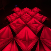 Luci a matrice cubo magico che cambiano colore