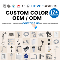 HEZEE Top Deal Logo personnalisé Couleur Acier inoxydable Mélangeur de cuisine Robinet de restaurant Mélangeur d'eau chaude et froide