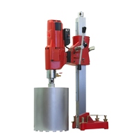 Machine de forage diamantée verticale industrielle BJ-305, diamètre max. 305 mm, pour le perçage humide du béton et des barres d'armature, projets de construction