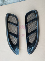 Kit de carrosserie de ventilation latérale en sergé de carbone, accessoires de voiture pour Porsche Boxster 718