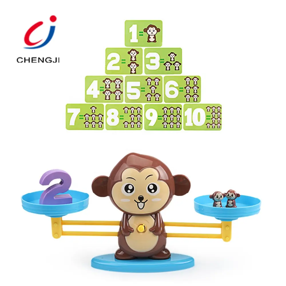 Serin dijital sayma maymun denge oyunu eğitim matematik çocuklar çocuk için oyuncak