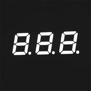 Kem-2831-AW Cathode FND White 0.28 Inch 3 X <strong>7</strong> <strong>Segment</strong> <strong>Led</strong> <strong>Display</strong> 0.28&quot; 3 Digit - Product Image 5