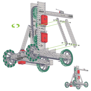 Kit Super Clawbot Vex Edr V4 Robotics Series : Instructions de construction, enseignement en classe et compétition, super kit 276-3000 - Product Image 3