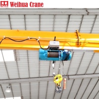 WEIHUA Pont roulant Double vitesse 1t câble métallique palan électrique hauteur de levage 5m