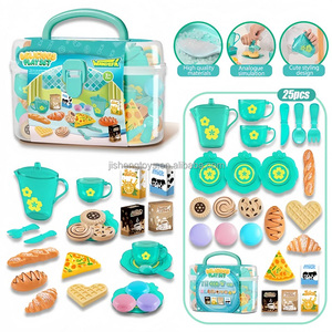25 pezzi di plastica Multiplayer educativo servizio da <span class=keywords><strong>cucina</strong></span> <span class=keywords><strong>giocattolo</strong></span> per bambini in età prescolare Dessert <span class=keywords><strong>cucina</strong></span> <span class=keywords><strong>giocattolo</strong></span> <span class=keywords><strong>giocattolo</strong></span> gioco di ruolo - Product Image 2