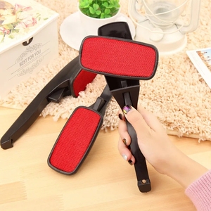 Brosse de dépoussiérage électrostatique rotative vêtements nettoyage à sec dispositif de collage cheveux manteau statique réutilisable brosse de dissolvant de fourrure pour animaux de compagnie - Product Image 5
