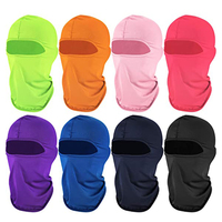 Cagoule tactique noire pour moto et ski, masque de protection solaire d'hiver, doublure de casque, cache-tête