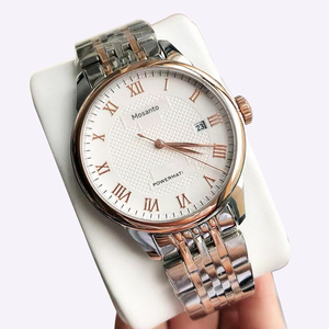 Reloj <span class=keywords><strong>Powermatic</strong></span> 80 OEM/ODM, Reloj de Acero Inoxidable a Prueba de Agua, Diseño Tissots, Relojes de Cuarzo Clásicos de Lujo para Hombre - Product Image 1