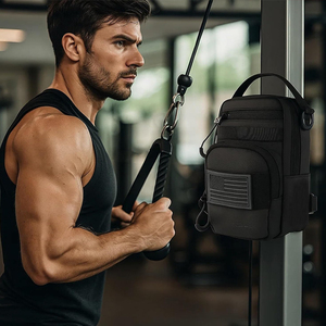 Bolsa de <span class=keywords><strong>gimnasio</strong></span> magnética OEM, bolsa de <span class=keywords><strong>gimnasio</strong></span> pequeña para hombres y mujeres, bolsas cruzadas con imanes fuertes, perfectas para deportes de entrenamiento de viaje - Product Image 4