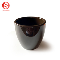 Murah kustom berwarna-warni kecil keramik tanaman pot bunga bulat mini pot pot pot tanaman sukulen berwarna-warni