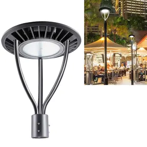 150W Led Post Top Lights Pole 20250Lm Crépuscule à l'aube Led Rue Parking Lumière Extérieure Étanche IP65 Autoroute Éclairage