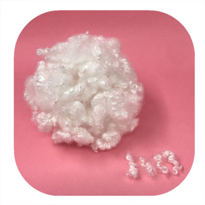 Gerecycled Grade 15 Denier Polyester Fiber Synthetische Hcs 15d 64Mm Fiber