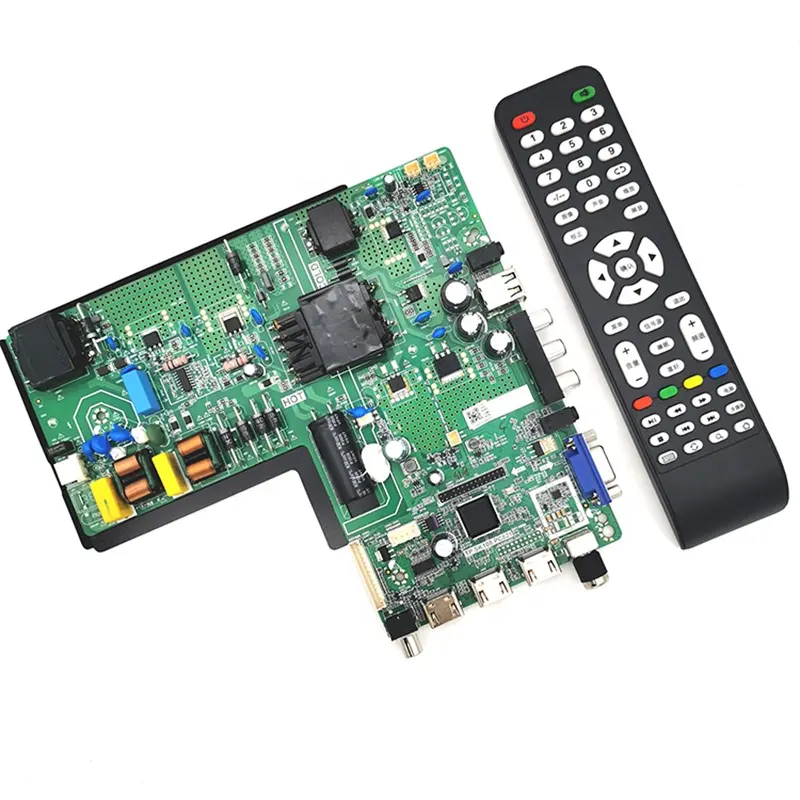 टी. पी. SK108.PC821 यूनिवर्सल एलसीडी चालक बोर्ड रिमोट कंट्रोल फैक्टरी बेच तर्क ड्राइव कार्ड टीवी mainboard के साथ टी. पी. SK108.PC821