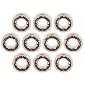 R188 Chrome Fidget Hand Finger Spinner Toy Ball Bearing 2RS Seals High Precision 1/4"x 1/2"x 1/8" Inch - Product Image 5