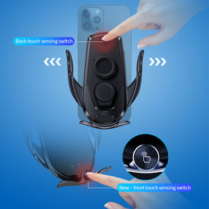 2024 nouvelles idées de produits <span class=keywords><strong>chargeur</strong></span> sans fil de voiture à <span class=keywords><strong>Induction</strong></span> automatique pour iPhone 15/14 pour Samsung pour Galaxy support de téléphone Station OTP - Product Image 2
