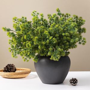 Ramas de Ciprés Artificiales Meng Jie, de 30cm-100cm, de PVC Suave, para Arreglos Florales, Decoración de Interiores - Product Image 1